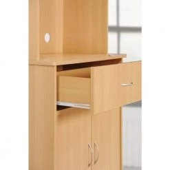 Beech China Cabinet by HODEDAH -US Pride Furniture Shop beech hodedah display cabinets hik94 beech 44 1000