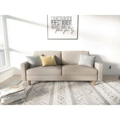 Isata 69.7 in. Square Arm Polyester Straight Sofa in Beige by US Pride Furniture 9 Isata 69.7 in. Square Arm Polyester Straight Sofa in Beige by US Pride Furniture -US Pride Furniture Shop beige us pride furniture sofas couches s5417 s 31 1000