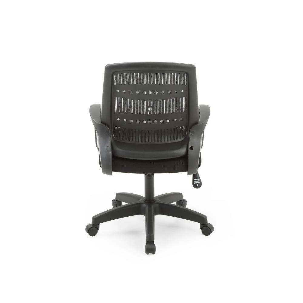 23.6 in. Width Standard Black Fabric Task Chair with Swivel Seat by HODEDAH 7 23.6 in. Width Standard Black Fabric Task Chair with Swivel Seat by HODEDAH - Image 5