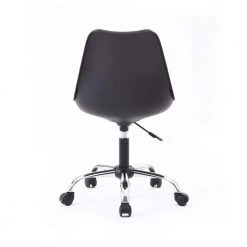 Black Armless Swivel Office Desk Chair with Cushion Seat by HODEDAH -US Pride Furniture Shop black hodedah task chairs hic327 black 44 1000