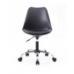 Black Armless Swivel Office Desk Chair with Cushion Seat by HODEDAH -US Pride Furniture Shop black hodedah task chairs hic327 black 4f 1000
