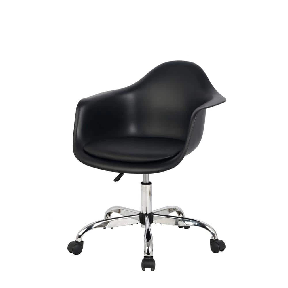 Adjustable Bucket Black Swivel Office/Desk Chair by HODEDAH 7 Adjustable Bucket Black Swivel Office/Desk Chair by HODEDAH - Image 5