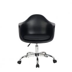 Adjustable Bucket Black Swivel Office/Desk Chair by HODEDAH 12 Adjustable Bucket Black Swivel Office/Desk Chair by HODEDAH -US Pride Furniture Shop black hodedah task chairs hic401 black 4f 1000