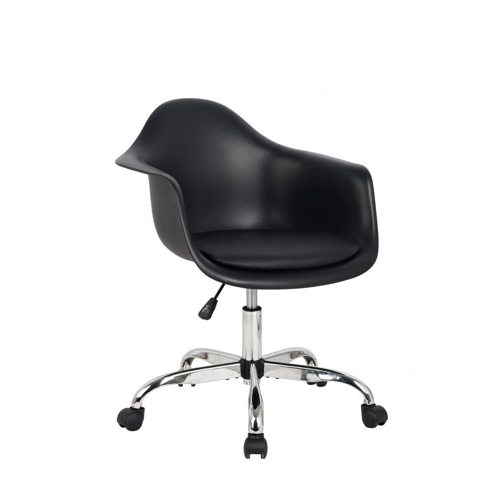 Adjustable Bucket Black Swivel Office/Desk Chair by HODEDAH 5 Adjustable Bucket Black Swivel Office/Desk Chair by HODEDAH - Image 3