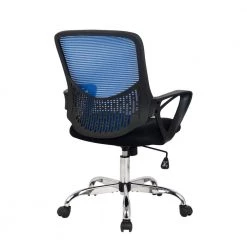 23.6 in. Width Standard Blue Fabric Ergonomic Chair with Wheels by HODEDAH -US Pride Furniture Shop blue hodedah ergonomic chairs hi 5008 blue 1f 1000