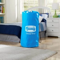 Siesta 3in. Medium Memory Foam Tight Top Twin Mattress by Simmons -US Pride Furniture Shop blue simmons mattresses hdsiestamattw 44 1000