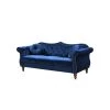 Bellbrook 79.5 in. Blue Velvet 3-Seater Camelback Sofa with Nailheads by US Pride Furniture -US Pride Furniture Shop blue us pride furniture sofas couches s5365 s 64 1000