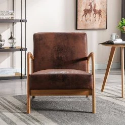Glostrup 25.2'' Brown Wide Armchair by US Pride Furniture -US Pride Furniture Shop brown us pride furniture accent chairs c157 4f 1000