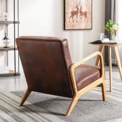 Glostrup 25.2'' Brown Wide Armchair by US Pride Furniture -US Pride Furniture Shop brown us pride furniture accent chairs c157 66 1000