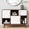Ellipse Brown Cube Storage with Display Shelves and White Cabinet Doors by Nathan James 1 Ellipse Brown Cube Storage with Display Shelves and White Cabinet Doors by Nathan James -US Pride Furniture Shop brown white nathan james accent cabinets 75502 64 1000
