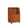 Cherry Microwave Cart with Storage by HODEDAH 1 Cherry Microwave Cart with Storage by HODEDAH -US Pride Furniture Shop cherry hodedah microwave carts hik74 cherry 64 1000