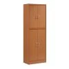 4-Door Cherry Kitchen Pantry by HODEDAH -US Pride Furniture Shop cherry hodedah pantry cabinets hi224 cherry 64 1000