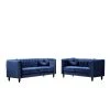 2-Piece Vivian Dark Blue Classic Velvet Kittleson Nailhead Chesterfield Sofa and Loveseat by US Pride Furniture 1 2-Piece Vivian Dark Blue Classic Velvet Kittleson Nailhead Chesterfield Sofa and Loveseat by US Pride Furniture -US Pride Furniture Shop dark blue us pride furniture living room sets s5608 l s 64 1000