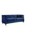 Lowery 79.5 in. Dark Blue Velvet 3-Seats Tuxedo Sofa with Square Arms by US Pride Furniture 1 Lowery 79.5 in. Dark Blue Velvet 3-Seats Tuxedo Sofa with Square Arms by US Pride Furniture -US Pride Furniture Shop dark blue us pride furniture sofas couches s5531 s h1 64 1000