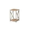 15 in. Width Wooden Side Table in Gold by HODEDAH 1 15 in. Width Wooden Side Table in Gold by HODEDAH -US Pride Furniture Shop gold hodedah end side tables hi4510 gold 64 1000