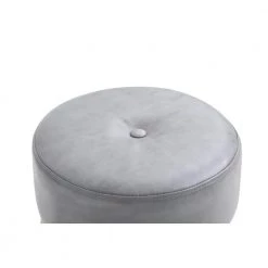 13.8 in. Wide Grey PU Vanity Stool by HODEDAH -US Pride Furniture Shop gold rose hodedah end side tables hi3538 77 1000