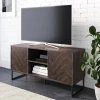 Dylan 47 in. Gray and Black Wood TV Stand Fits TVs Up to 55 in. with Storage Doors by Nathan James -US Pride Furniture Shop gray black nathan james tv stands 74001 64 1000