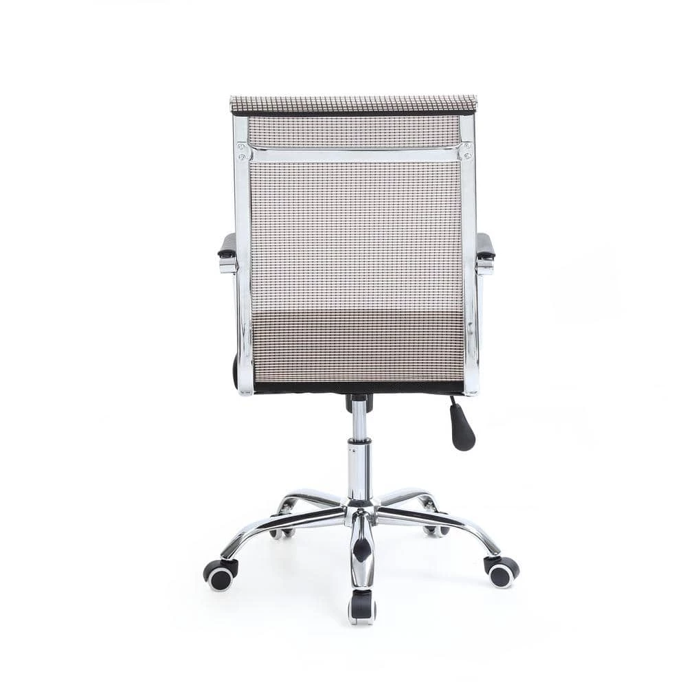 22.4 in. Width Standard Gray Fabric Ergonomic Chair with Adjustable Height by HODEDAH 6 22.4 in. Width Standard Gray Fabric Ergonomic Chair with Adjustable Height by HODEDAH - Image 4