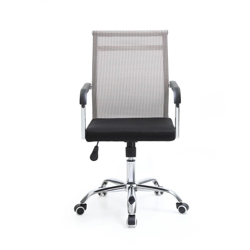 22.4 in. Width Standard Gray Fabric Ergonomic Chair with Adjustable Height by HODEDAH 3 22.4 in. Width Standard Gray Fabric Ergonomic Chair with Adjustable Height by HODEDAH