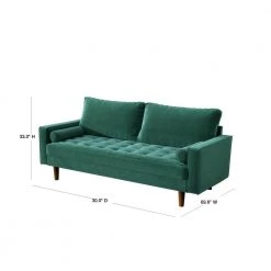 Civa 69.6 in. Green Velvet 3-Seater Sofa with Removable Cushions by US Pride Furniture 12 Civa 69.6 in. Green Velvet 3-Seater Sofa with Removable Cushions by US Pride Furniture -US Pride Furniture Shop green us pride furniture sofas couches s5479 s 40 1000