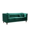 Angie Green Classic Kittleson Chesterfield Sofa by US Pride Furniture 1 Angie Green Classic Kittleson Chesterfield Sofa by US Pride Furniture -US Pride Furniture Shop green us pride furniture sofas couches s5565 s 64 1000