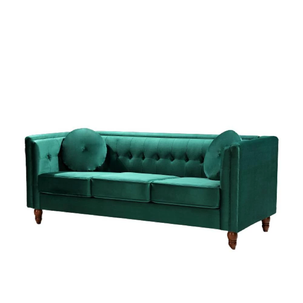 Angie Green Classic Kittleson Chesterfield Sofa by US Pride Furniture 5 Angie Green Classic Kittleson Chesterfield Sofa by US Pride Furniture - Image 3