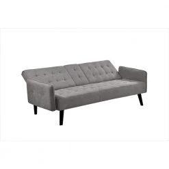 Payne 72 in. Gray Fabric 2-Seater Twin Sleeper Convertible Sofa Bed with Tapered Legs by US Pride Furniture 12 Payne 72 in. Gray Fabric 2-Seater Twin Sleeper Convertible Sofa Bed with Tapered Legs by US Pride Furniture -US Pride Furniture Shop grey us pride furniture sofa beds sb9053 h2 4f 1000