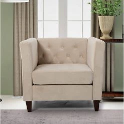 Leeanna 30.3'' Wide Ivory Velvet Armchair by US Pride Furniture -US Pride Furniture Shop ivory us pride furniture accent chairs s5714 c 31 1000