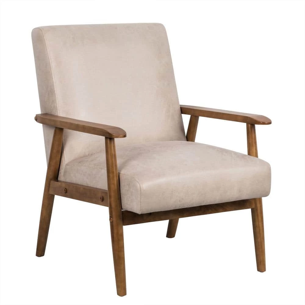 Charles Light Camel Classic Mid-Century Modern Chair by US Pride Furniture 3 Charles Light Camel Classic Mid-Century Modern Chair by US Pride Furniture