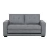 Bray 58 in. Light Gray Linen 2-Seater Twin Sleeper Sofa Bed with Removable Cushions by US Pride Furniture -US Pride Furniture Shop light grey us pride furniture sofa beds s5334 64 1000