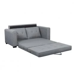 Bray 58 in. Light Gray Linen 2-Seater Twin Sleeper Sofa Bed with Removable Cushions by US Pride Furniture -US Pride Furniture Shop light grey us pride furniture sofa beds s5334 h2 4f 1000