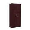 2-Door Mahogany Armoire with Shelves by HODEDAH -US Pride Furniture Shop mahogany hodedah armoires wardrobes hid8600 mahogany 64 1000