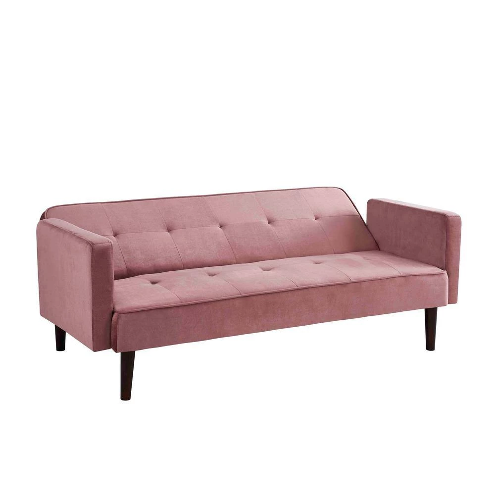 Taylor Rose Tufted Vevetl Sofa Bed Sleeper by US Pride Furniture 4 Taylor Rose Tufted Vevetl Sofa Bed Sleeper by US Pride Furniture - Image 2