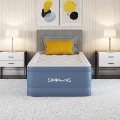Rest Aire 17" Twin Air Matress with Pump by Simmons -US Pride Furniture Shop simmons air mattresses mm09617tw 4f 1000