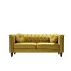Vivian Strong Yellow Classic Velvet Kittleson Nailhead Chesterfield Sofa by US Pride Furniture -US Pride Furniture Shop strong yellow us pride furniture sofas couches s5612 s 64 1000
