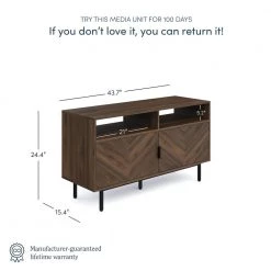 Izsak 44 in. Walnut TV Stand Media Console Cabinet with Storage for Living Room or Entryway Fits TVs Up to 53 in. by Nathan James 12 Izsak 44 in. Walnut TV Stand Media Console Cabinet with Storage for Living Room or Entryway Fits TVs Up to 53 in. by Nathan James -US Pride Furniture Shop walnut black nathan james tv stands 74702 4f 1000