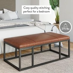 Nelson 47 in. Warm Brown/Black Large Rectangle Wood Coffee Table with Storage by Nathan James -US Pride Furniture Shop warm brown black nathan james coffee tables 31801 fa 1000