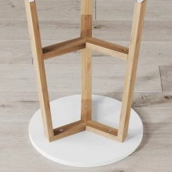 Barbara 16 in. White Round Wood End Table Accent Side Table for Living Room or Bedroom with Modern Bamboo Legs by Nathan James 14 Barbara 16 in. White Round Wood End Table Accent Side Table for Living Room or Bedroom with Modern Bamboo Legs by Nathan James -US Pride Furniture Shop white bamboo nathan james end side tables 33601 1f 1000