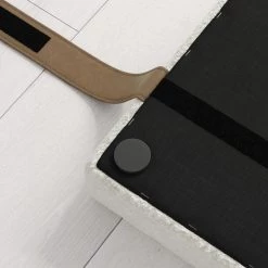 Charlie 74 in. W White/Black King Wall Mount Padded Headboard, Adjustable Height with Black Metal Rail by Nathan James -US Pride Furniture Shop white black nathan james headboards 97201 44 1000