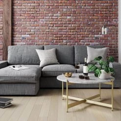 Piper 36 in. White/Gold Medium Round Faux Marble Coffee Table by Nathan James -US Pride Furniture Shop white gold nathan james coffee tables 31502 c3 1000