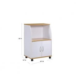 US Pride Furniture Shop -US Pride Furniture Shop white hodedah microwave carts hik74 white 40 1000
