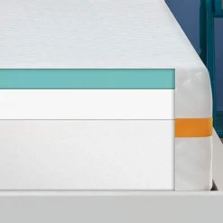 12 in. Plush Memory Foam Tight Top Queen Mattress by Simmons 17 12 in. Plush Memory Foam Tight Top Queen Mattress by Simmons -US Pride Furniture Shop white simmons mattresses 700811001 8050 44 1000