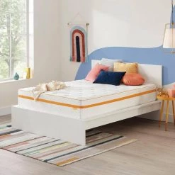 12 in. Plush Hybrid Tight Top Queen Mattress by Simmons 21 12 in. Plush Hybrid Tight Top Queen Mattress by Simmons -US Pride Furniture Shop white simmons mattresses 700811009 8050 31 1000