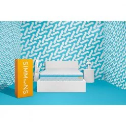 CHARLI & DIXIE 10 in. Medium Memory Foam Tight Top Twin Mattress in a Box SP by Simmons 20 CHARLI & DIXIE 10 in. Medium Memory Foam Tight Top Twin Mattress in a Box SP by Simmons -US Pride Furniture Shop white simmons mattresses 700811217 8010 44 1000