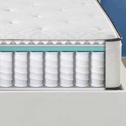 Alexandria 11.5 in. Medium Innerspring Queen Mattress Set by Simmons 12 Alexandria 11.5 in. Medium Innerspring Queen Mattress Set by Simmons -US Pride Furniture Shop white simmons mattresses 700812595 9950 1f 1000