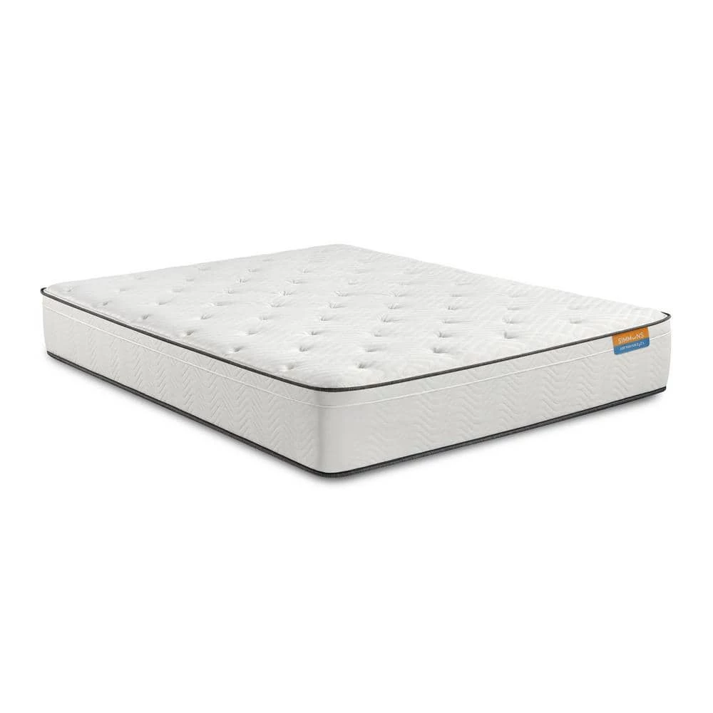 Alexandria 11.5 in. Medium Innerspring Queen Mattress Set by Simmons 5 Alexandria 11.5 in. Medium Innerspring Queen Mattress Set by Simmons - Image 3