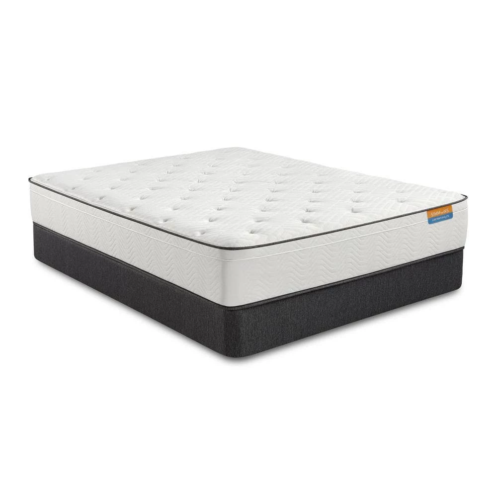 Alexandria 11.5 in. Medium Innerspring Queen Mattress Set by Simmons 4 Alexandria 11.5 in. Medium Innerspring Queen Mattress Set by Simmons - Image 2