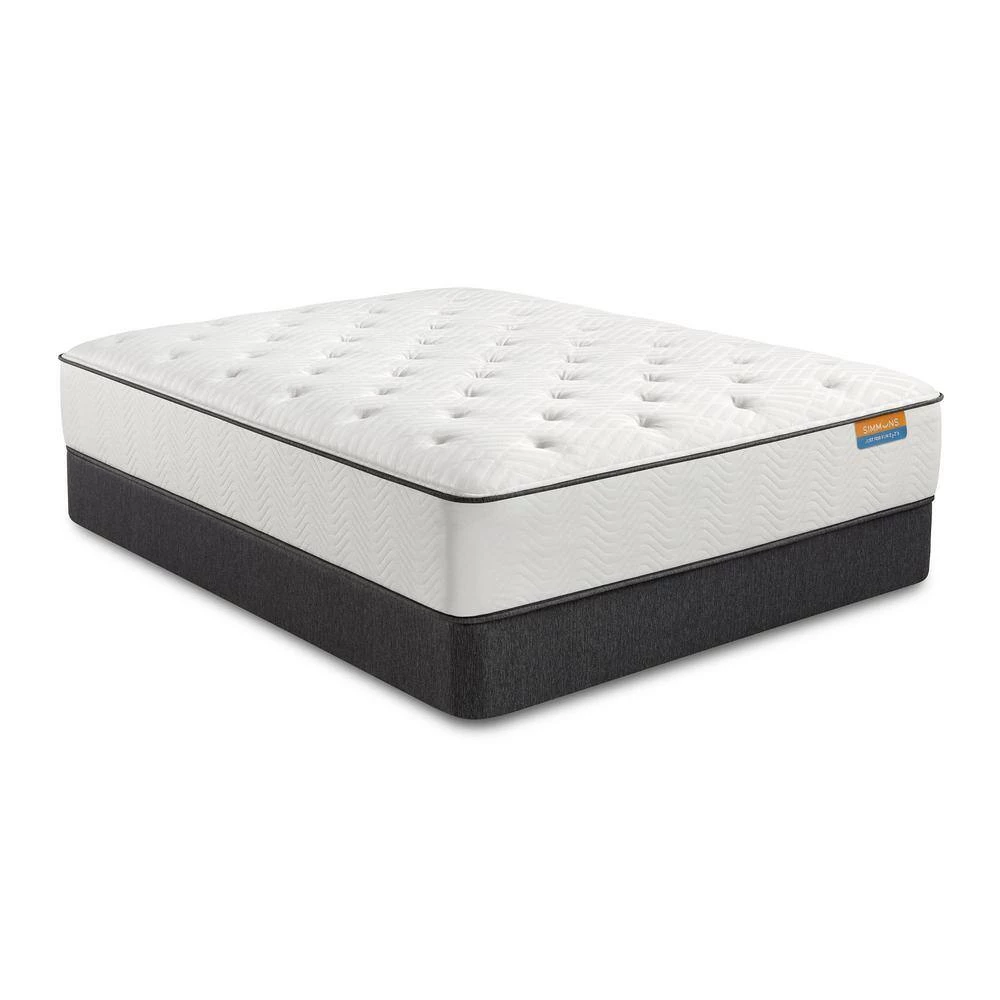 Alexandria 13 in. Plush Innerspring Queen Mattress Set by Simmons 4 Alexandria 13 in. Plush Innerspring Queen Mattress Set by Simmons - Image 2