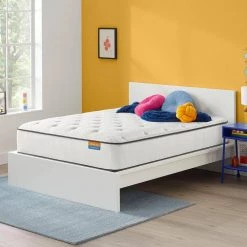 Americus 14 in. Plush Innerspring Queen Mattress Set by Simmons -US Pride Furniture Shop white simmons mattresses 700812598 9950 31 1000